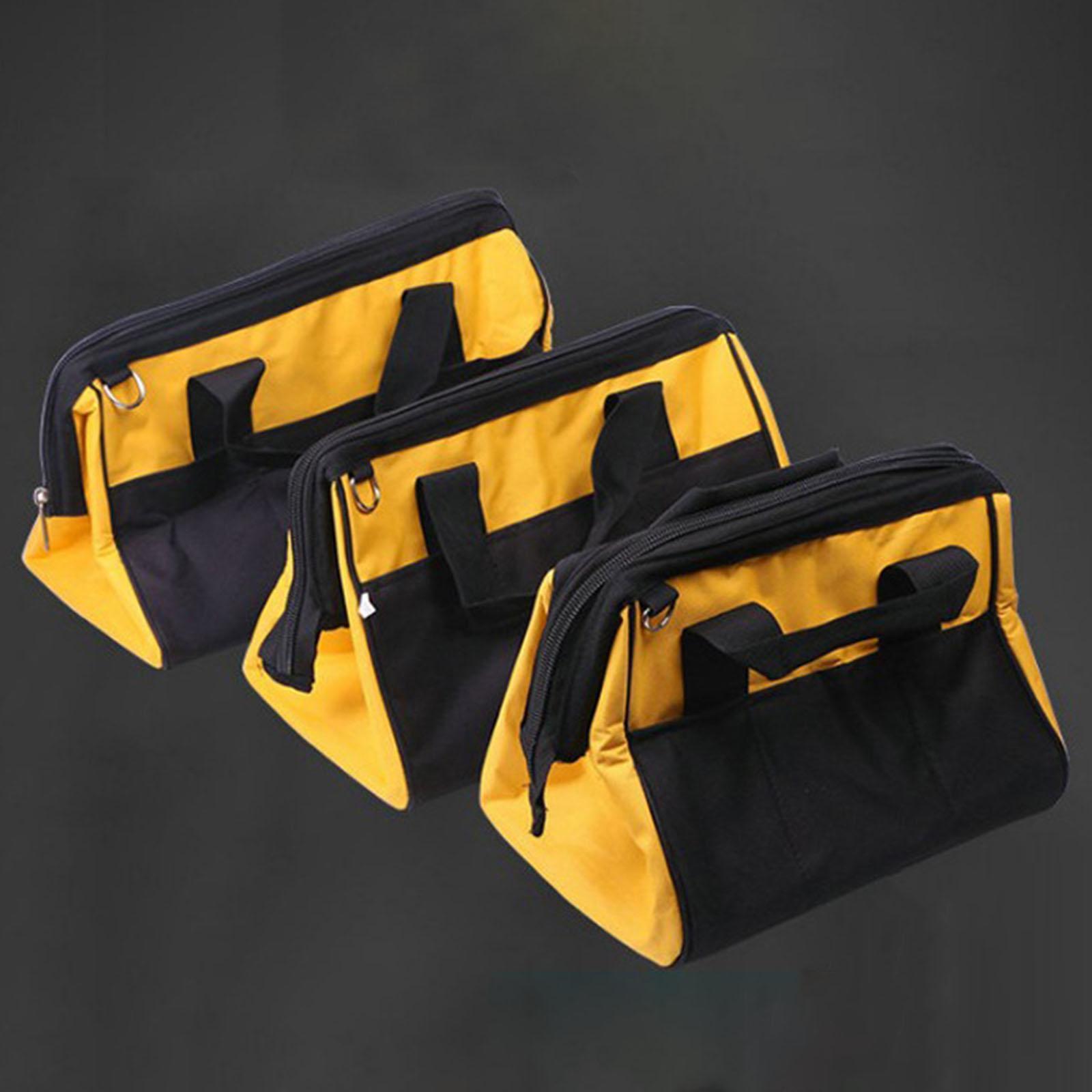 Multifunctional Tool Pouch with Zipper Car Repair for Carpenters Electrician