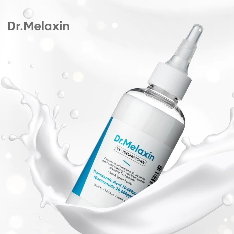 Nước hoa hồng nám hỗ trợ sáng da Dr.Melaxin TX - Peeling Toner 150ml