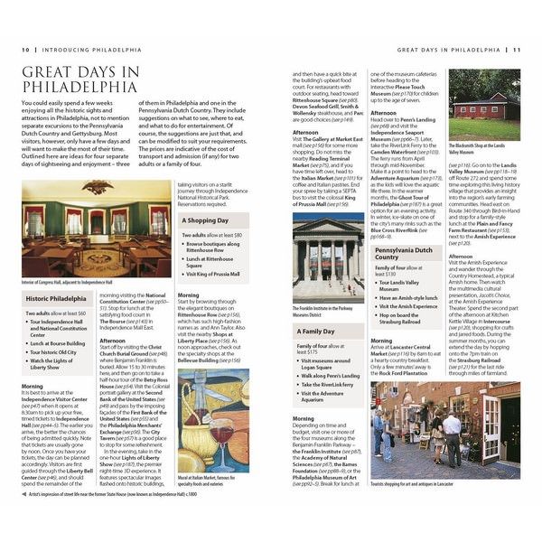 [Hàng thanh lý miễn đổi trả] DK Eyewitness Travel Guide Philadelphia and the Pennsylvania Dutch Country