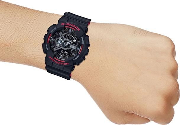 Đồng Hồ Nam Dây Nhựa Casio G-Shock GA-110HR-1ADR (55mm)