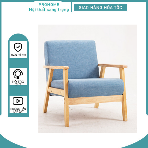 Ghế sofa đơn sang trọng đa năng Ghế cao cấp GSF002-N Giao màu ngẫu nhiên