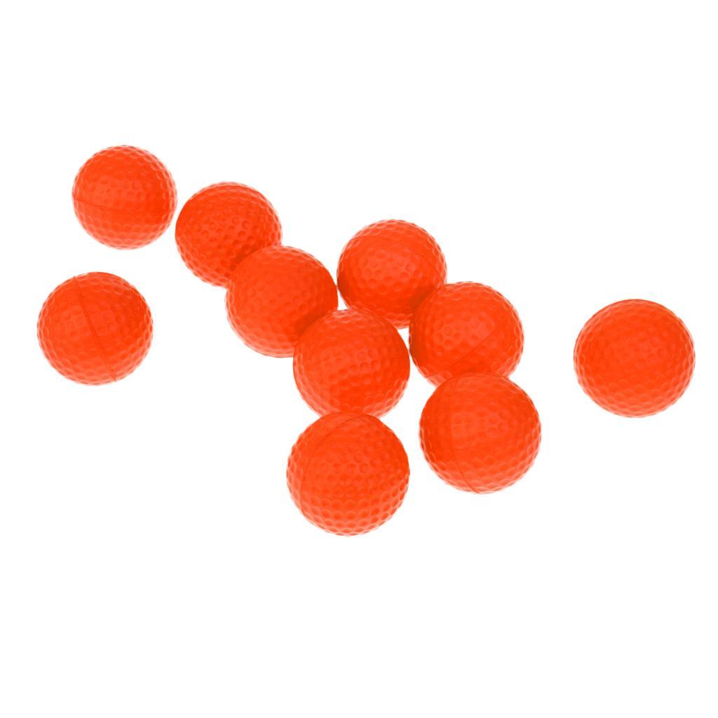 3-5pack 10 Pieces PU Foam Sponge Golf Training Soft Balls Golf Practice Balls