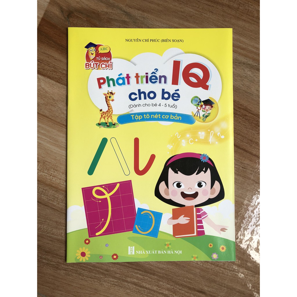 Phát triển IQ cho bé 4-5 tuổi (túi 8 cuốn)