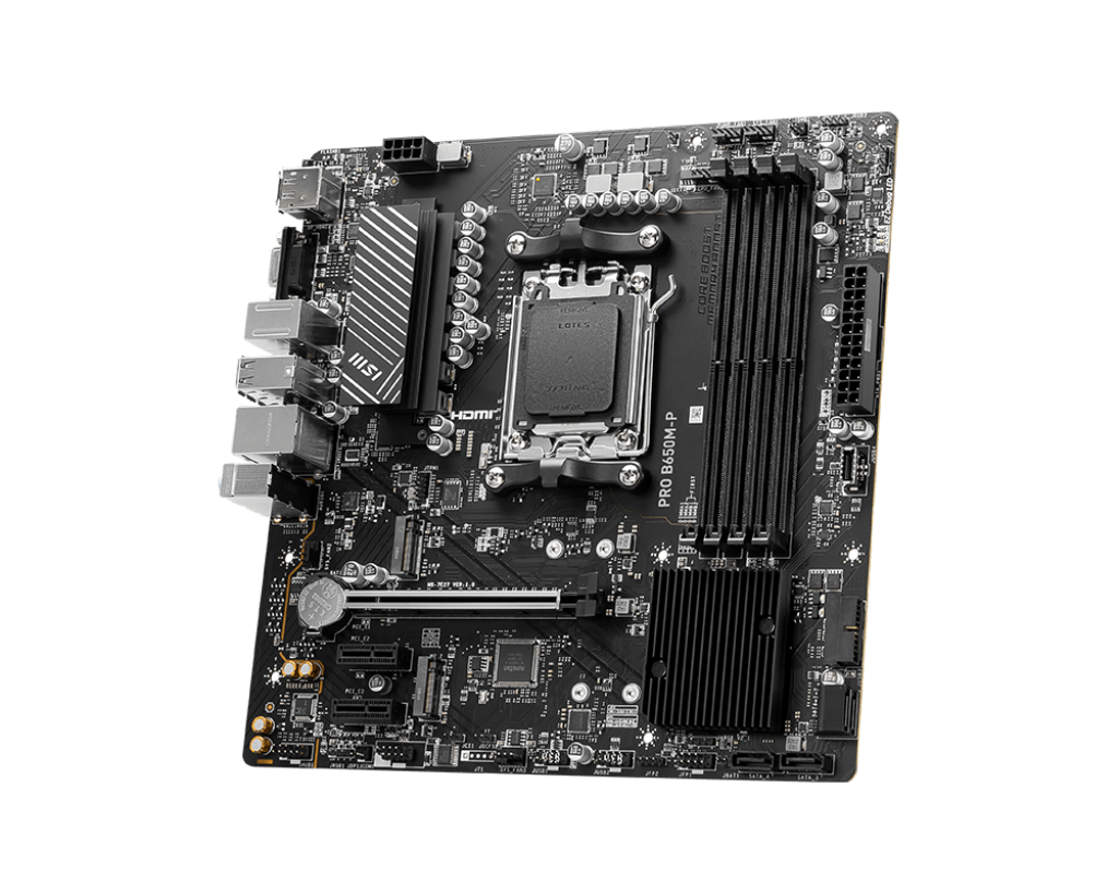 Hình ảnh Mainboard MSI PRO B650M-P ( AMD B650/Socket AM5/4x DDR5/mATX ) - Hàng Chính Hãng
