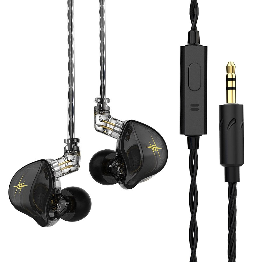 Tai Nghe Nhét Tai QKZ ZXT Pro Ver.2023 Âm Thanh Đỉnh Cao Singer Headphones ( Tai Nghe Có Dây Mic Đàm Thoại Nghe Nhạc Hàng Chính Hãng )