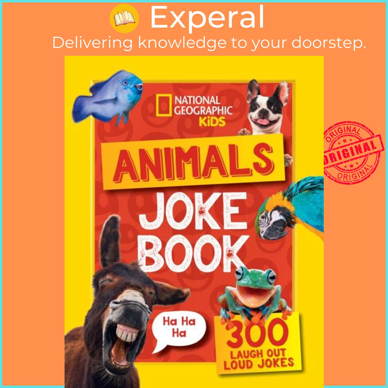 Sách - Animals Joke Book - 300 Laugh-out-Loud Jokes by National Geographic Kids (UK edition, paperback)