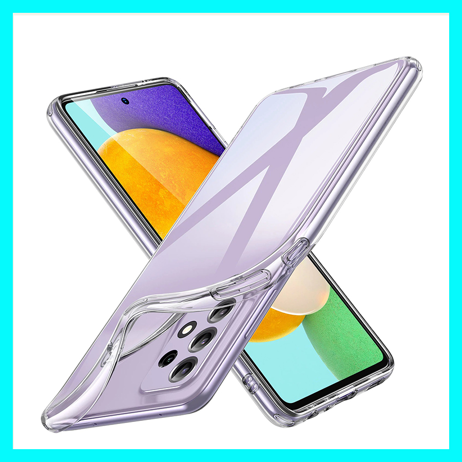 Ốp Dẻo silicon trong suốt cho Samsung Galaxy A73 5G có gờ bảo vệ camera
