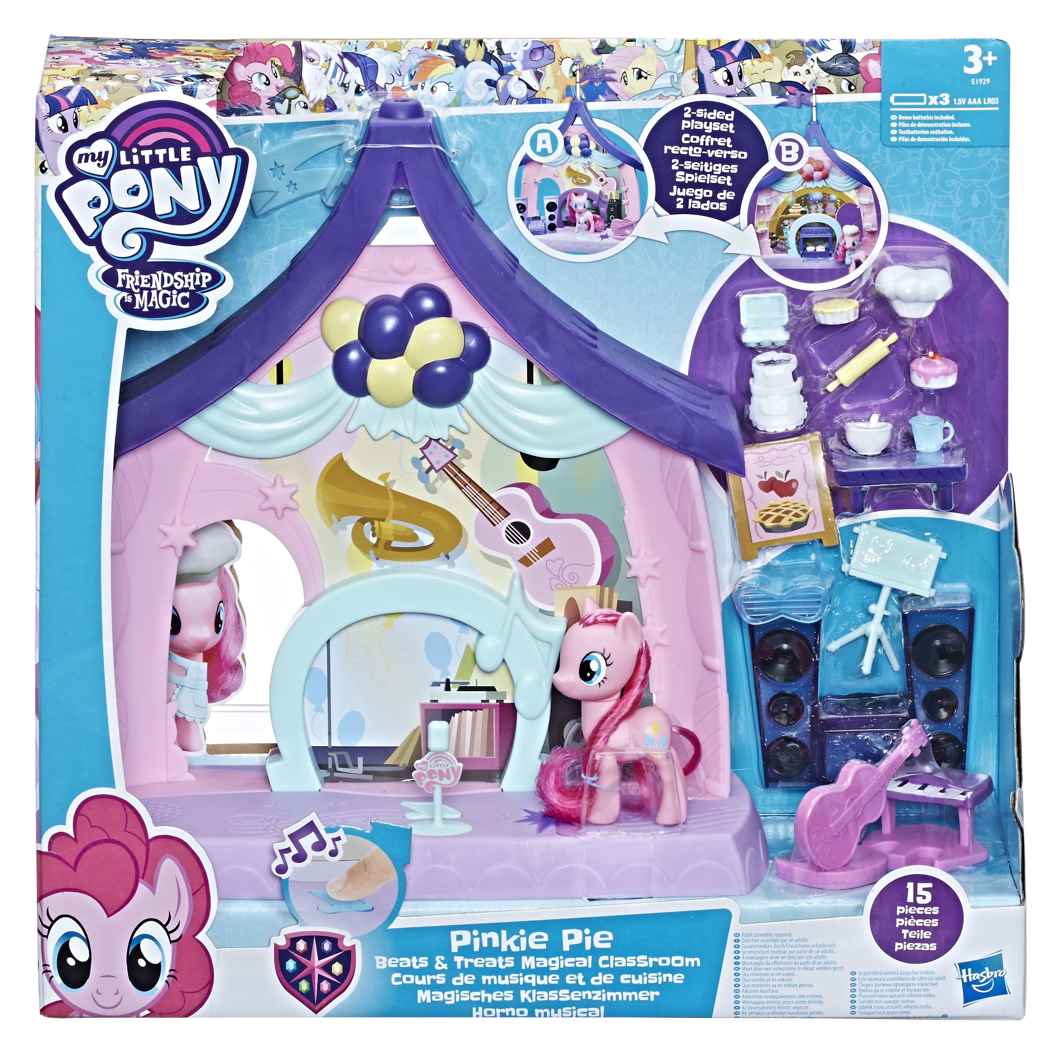 Đồ Chơi Búp Bê MY LITTLE PONY Lớp Học 2 Trong 1 Của Pinkie Pie E1929