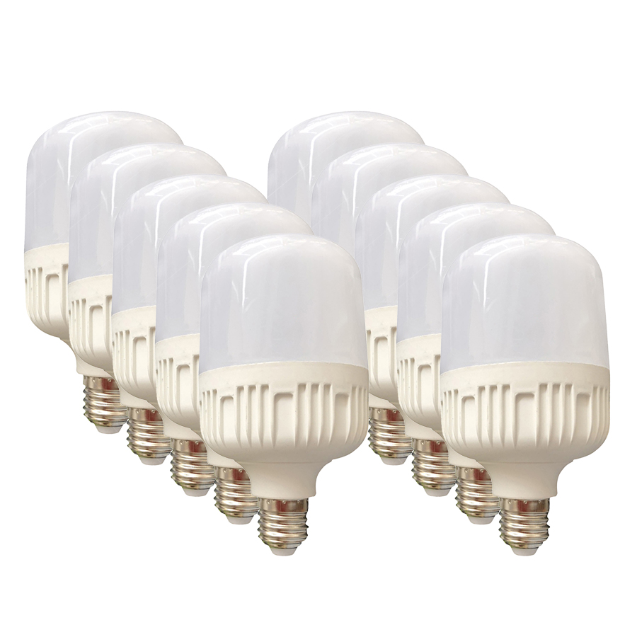 Bộ 10 Bóng Đèn LED BULD TRỤ Công Suất 40W