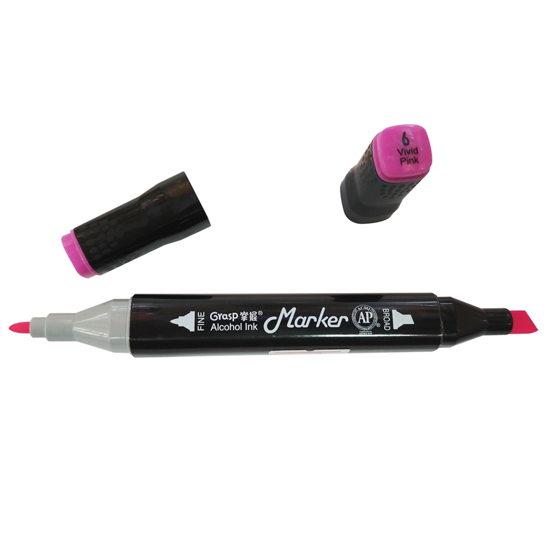 Viết Vẽ Marker GMM508 - Số 6 Vivid Pink