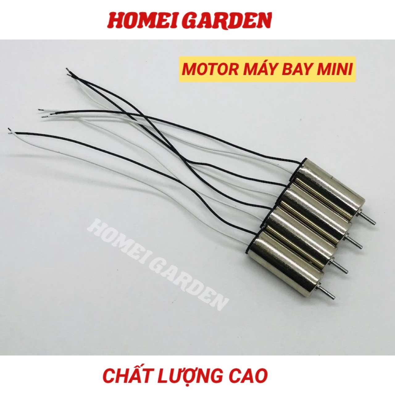 Motor máy bay mini 820 dây đen trắng 3.7V - 4.2V từ tính mạnh tốc độ 48000 RPM - D0248