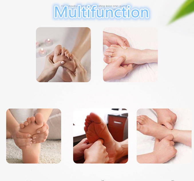 Máy Massage Chân | Liệu pháp mát xa từ áp suất không khí và con lăn nhiệt, Massage theo phương pháp Shiatsu Nhật Bản - Hàng nhập khẩu - Tặng kèm Máy massage cầm tay mini - Giao màu ngẫu nhiên