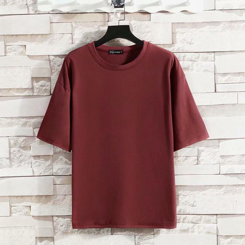 Áo Thun Nam Tay Ngắn Cổ Tròn 6 Màu Thời Trang