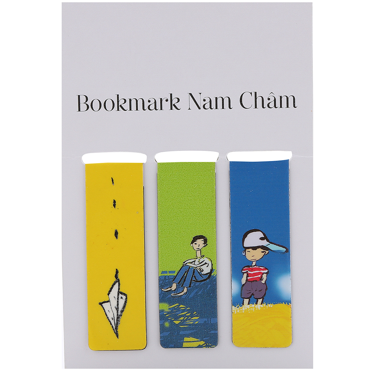 Combo Bookmark Nam Châm Bộ 3 Tác Phẩm Nguyễn Nhật Ánh (Tặng Kèm Postcard Tôi Thấy Hoa Vàng Trên Cỏ Xanh)