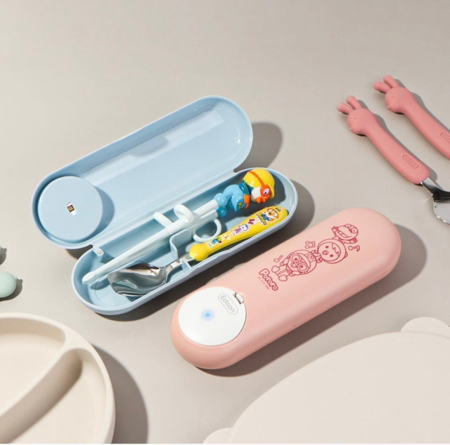 Máy tiệt trùng thìa đũa Pororo - Hàn Quốc