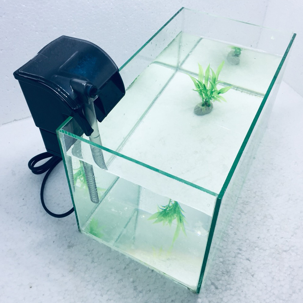 Bể cá mini để bàn 30x17x17cm + Lọc nước