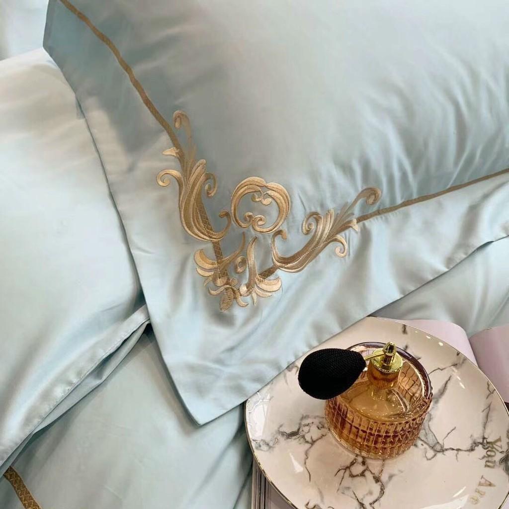 Bộ Chăn Ga Lụa Silk