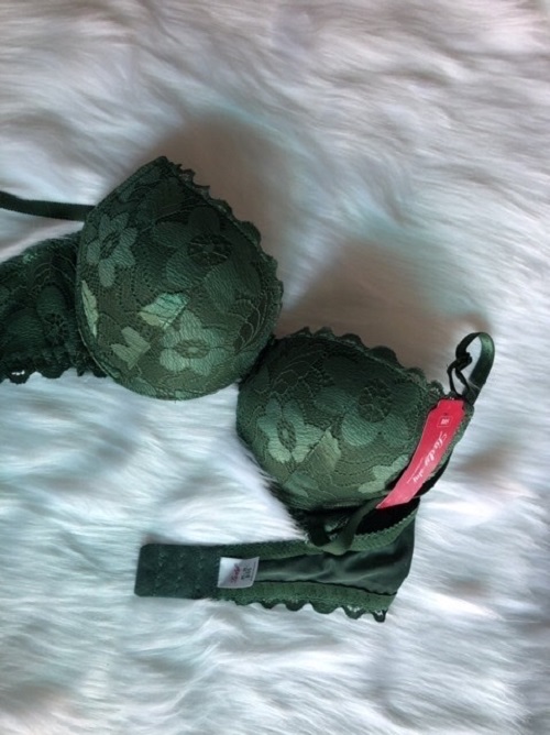 Áo lót nữ nguyên ren mút siêu dày Lady 549 – Gọng nâng ngực + Bông to cài sau, quyến rũ