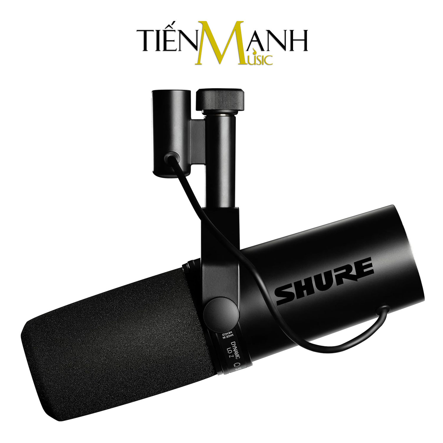 Micro Thu Âm Vocal Shure SM7dB Tích Hợp Preamp - Mic Podcast Dynamic Microphone Hàng Chính Hãng