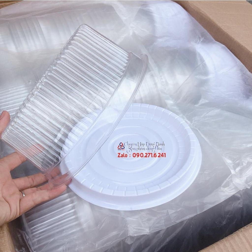 50 Hộp A022 đựng bông lan trứng muối 18cm, bánh kem