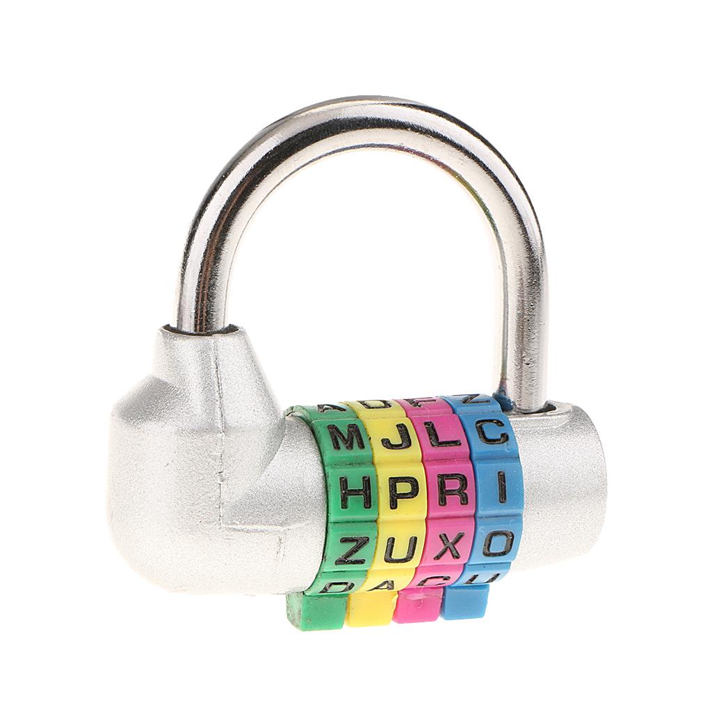2pcs 4 Letter Combination Locks Password  Padlocks