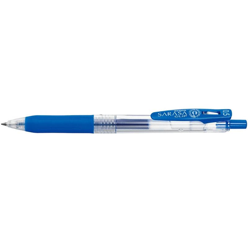 Bút Bi 0.5 mm Sarasa Clip - Zebra JJ15-COBL - Cobalt Blue