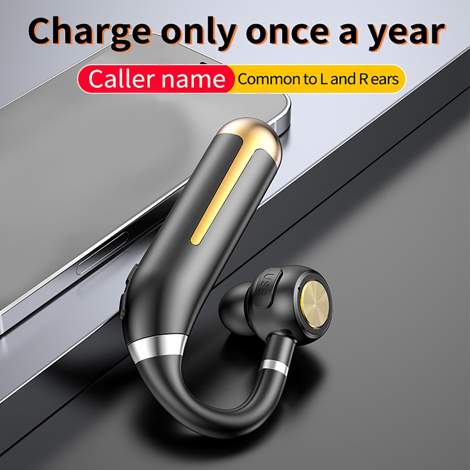 Bluetooth Earpiece Noise Canceling Stereo V5.2 for Samsung Laptop Business