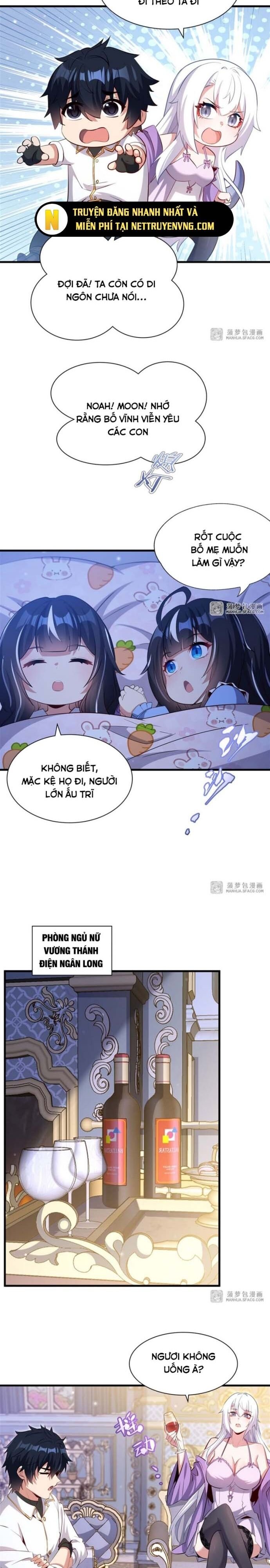 câm miệng đi ác long, ta không muốn trông trẻ với ngươi nữa! chapter 25 4