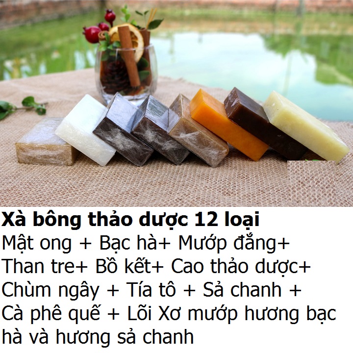 Xà bông Sinh Dược - Bạc Hà Thơm mát
