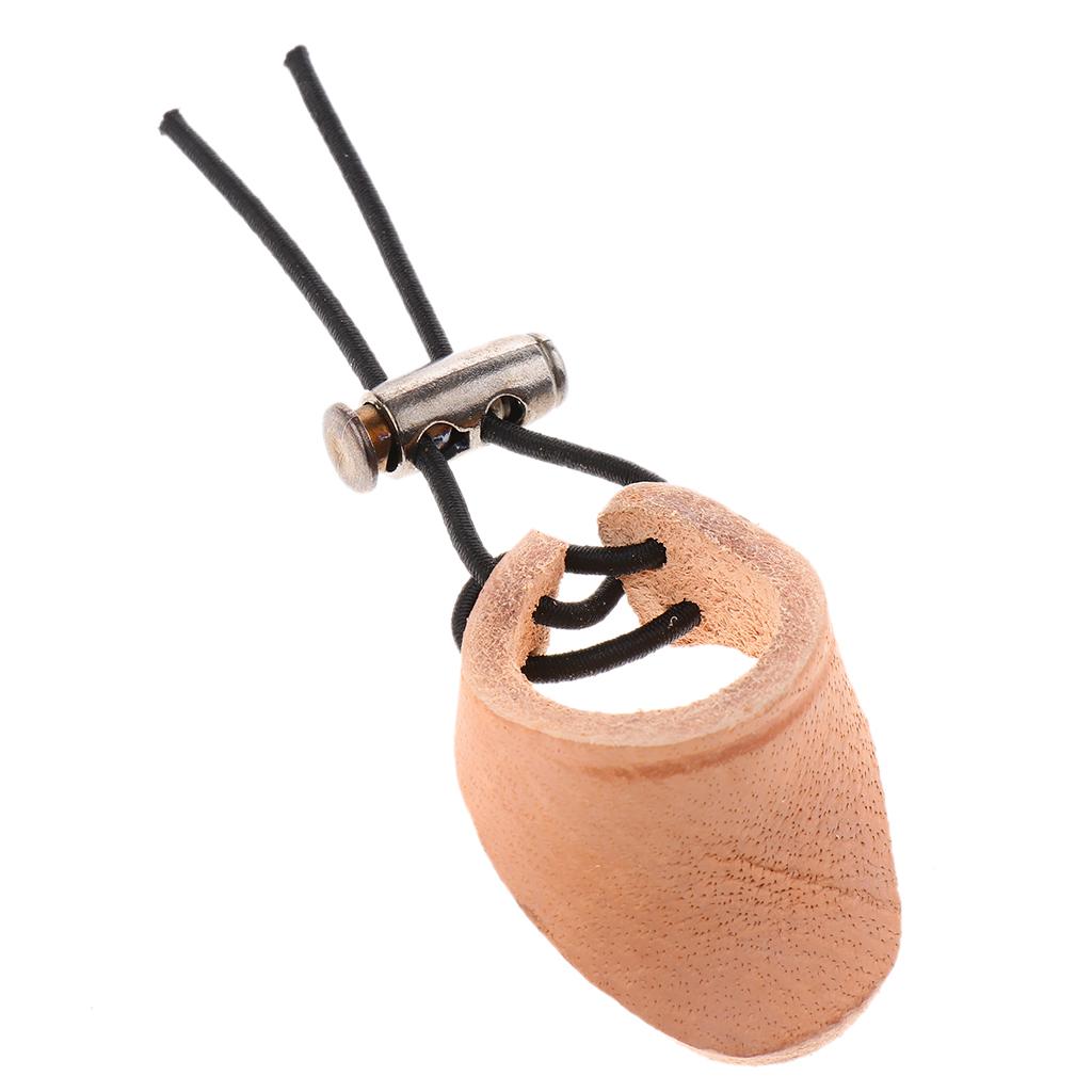 Premium Thumb Ring Release Archery Finger Tabs Finger Saver Protect Guard