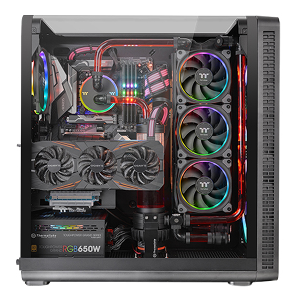 Vỏ Case Máy Tính Thermaltake View 37 Riing Edition CA-1J7-00M1WN-00 E-ATX - Hàng Chính Hãng