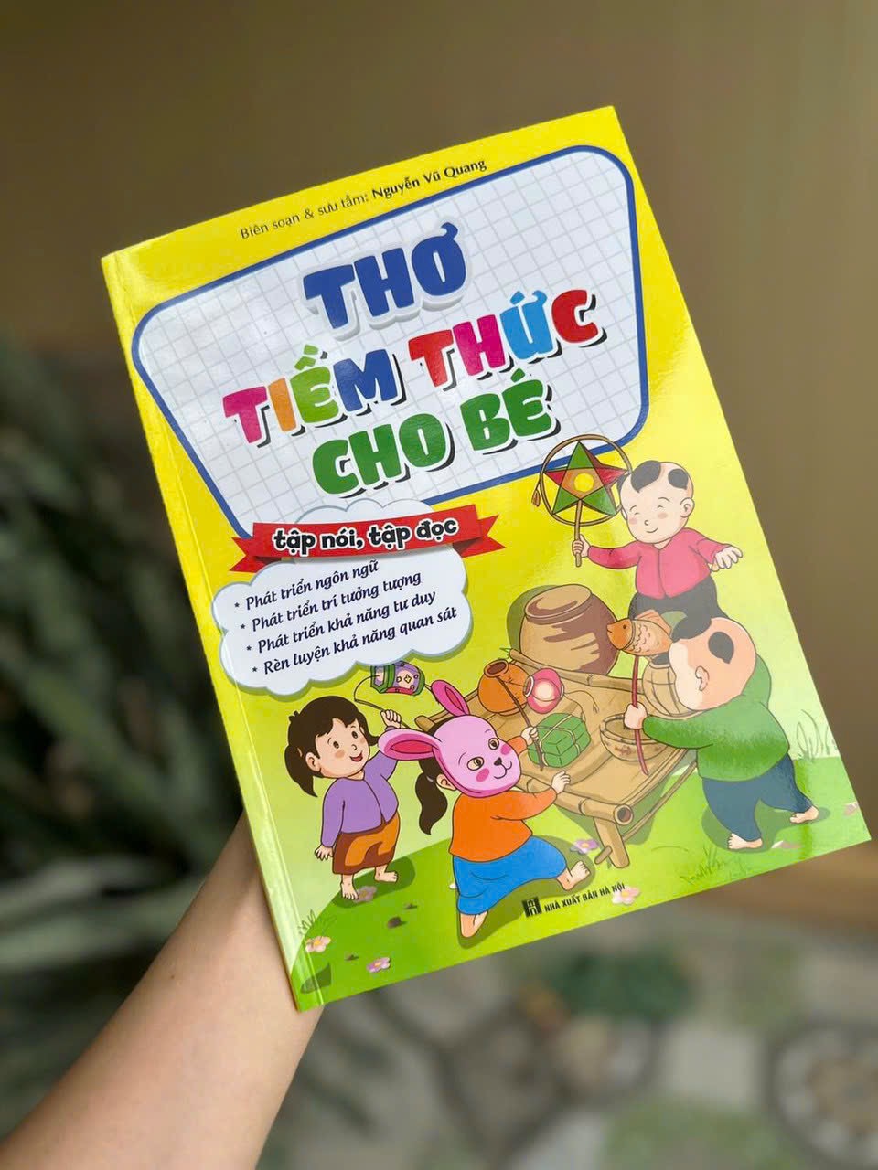 Sách- Thơ Tiềm Thức cho bé (Giúp bé tập nói, tập đọc nhanh)