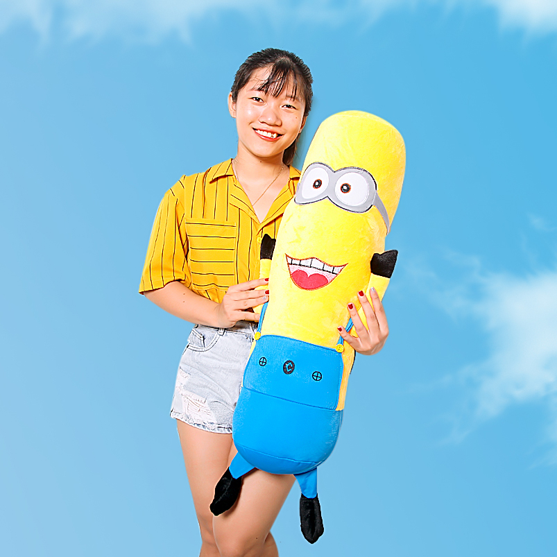 Gấu bông gối ôm Minion ngộ nghĩnh size 1m