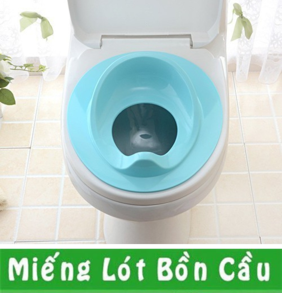 Bệ Lót Thu Nhỏ Bồn Cầu Ngồi Đi Vệ Sinh Cho Bé Hàng Việt Nhật