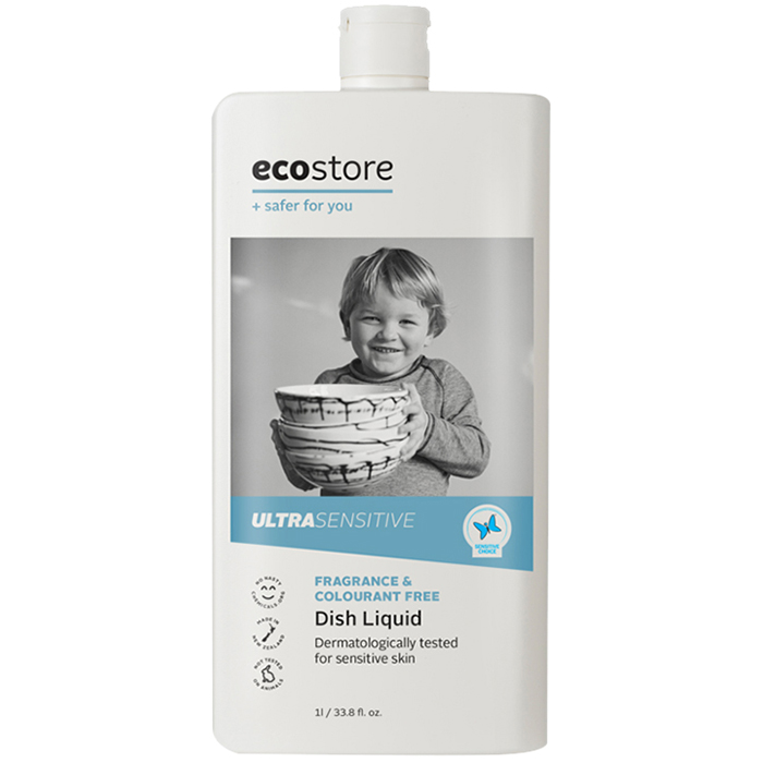 Nước Rửa Chén Dành Cho Da Nhạy Cảm Ecostore 1L