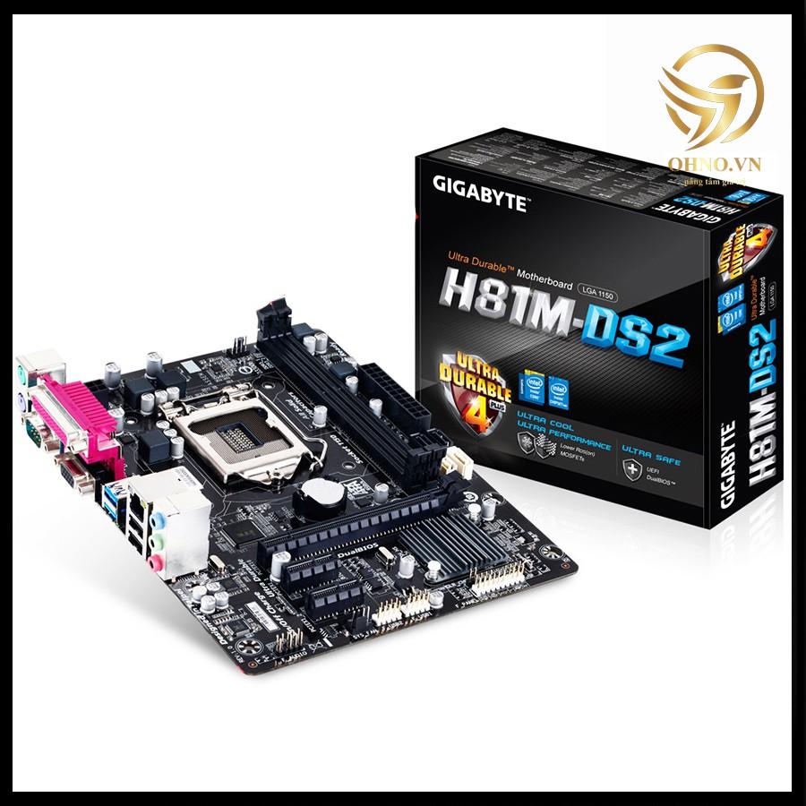 Main Máy Tính Bo Mạch Chủ Gigabyte H81 Mainboard Cho Máy Tính PC hàng chính hãng