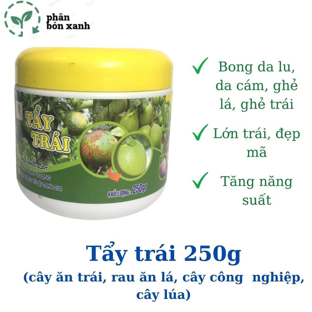 Phân bón giúp đẹp trái, đẹp quả_TẨY TRÁI, tẩy tràm,sáng mã,sạch nấm bệnh,hết ghẻ trái,nám trái,bóng trái,chắc nặng