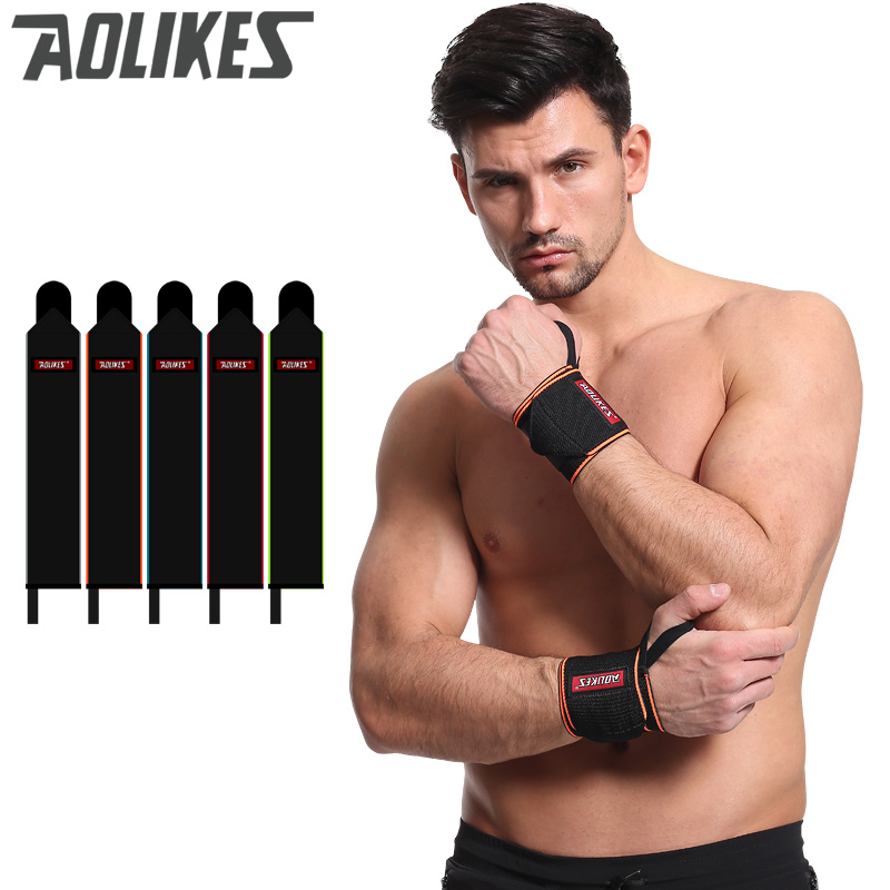 Băng Quấn Bảo Vệ Cổ Tay Tập Gym, Cầu Lông, Tennis Sport Wrist Protector Aolikes YE-1540 - Hàng Chính Hãng