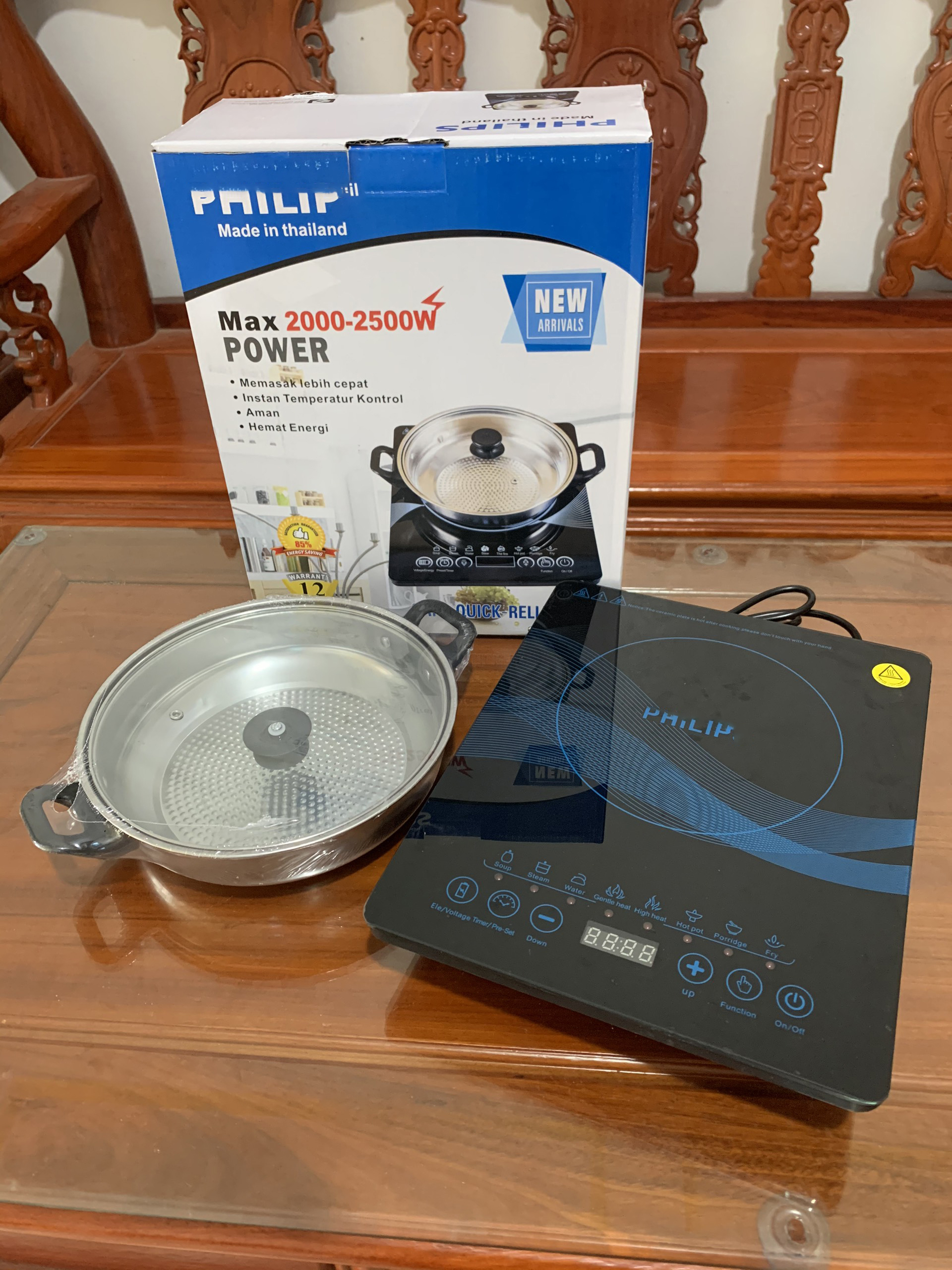 Bếp từ LT28-LT29 công suất 2500W tặng kèm xoong