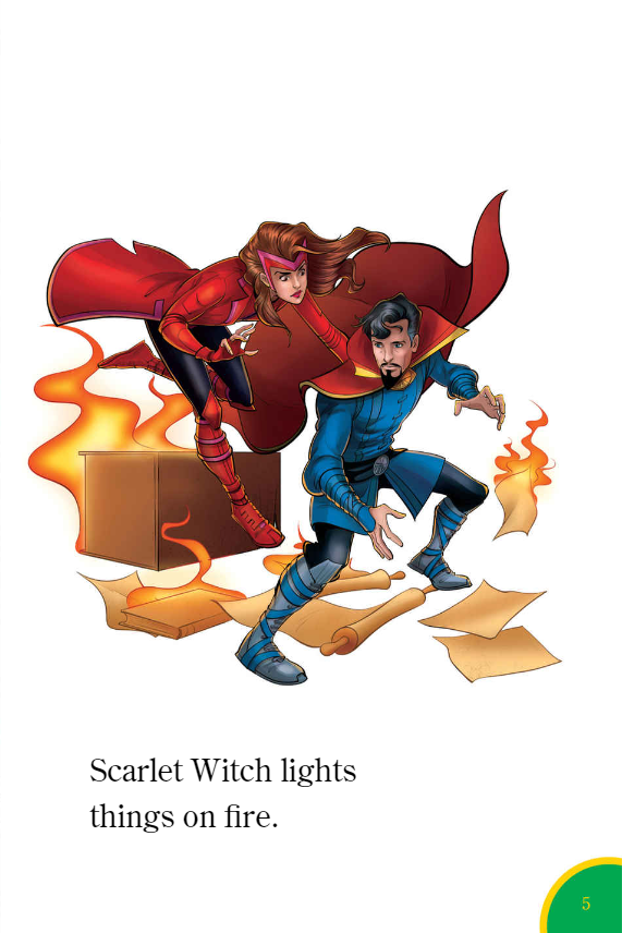 World Of Reading Level 1: This Is Doctor Strange And Scarlet Witch