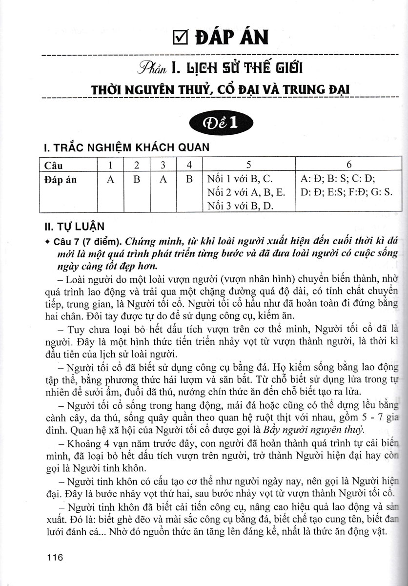 Sách tham khảo- Bộ Đề Kiểm Tra Trắc Nghiệm Và Tự Luận Lịch Sử 10 (Biên Soạn Theo Chương Trình GDPT Mới)_HA