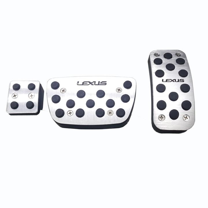 Bộ ốp bọc chân ga, chân phanh cho xe Lexus