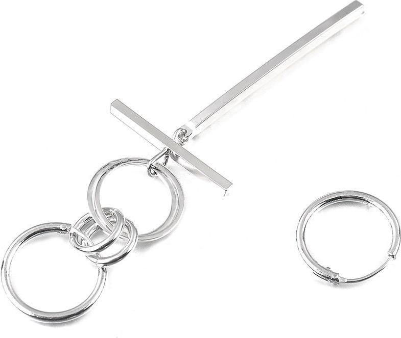 Bông tai chữ thập BTS V Kim Tae-hyung 1 đôi