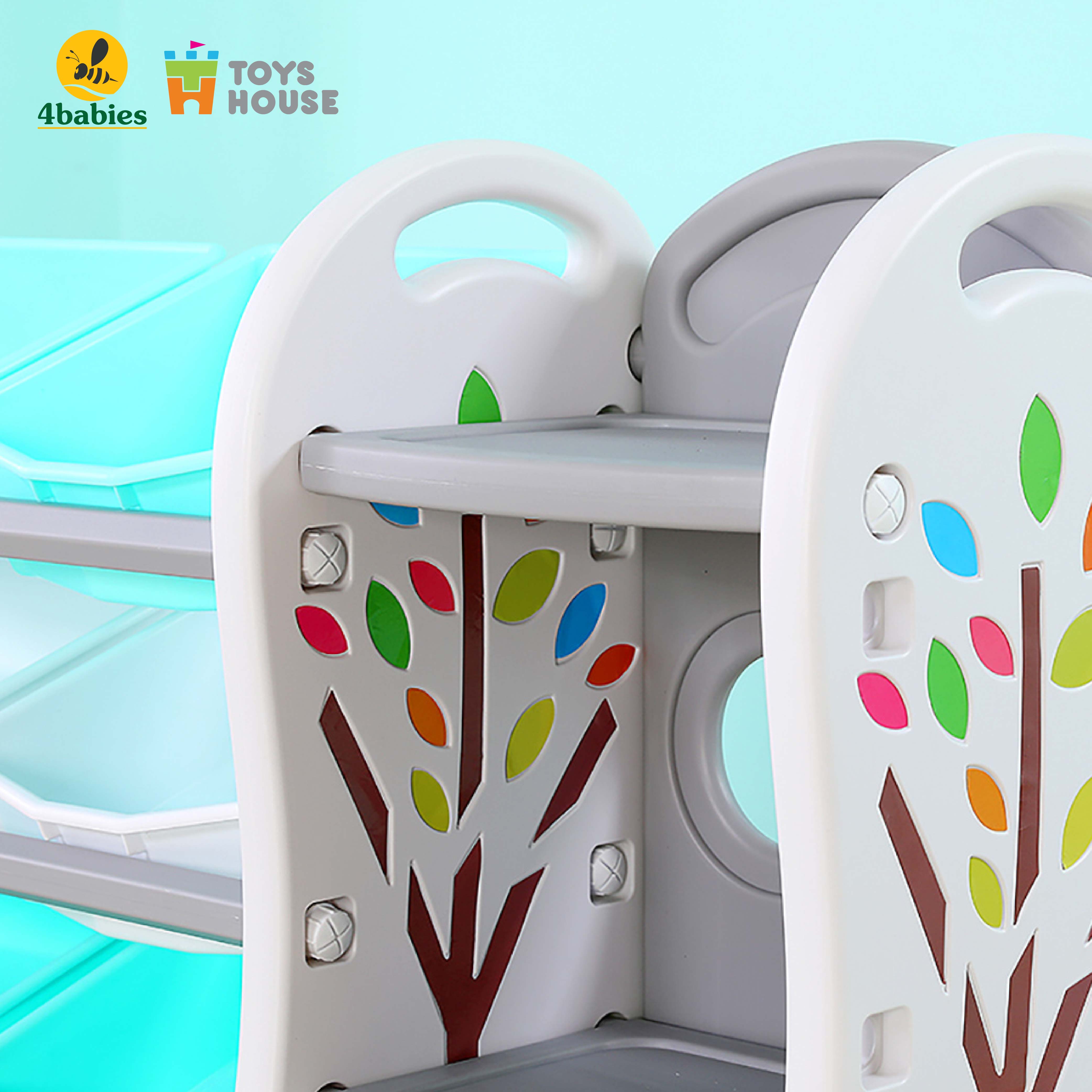 Kệ để đồ chơi, đồ dùng đa năng cho bé Toys House WM21E085, hàng chính hãng cao cấp