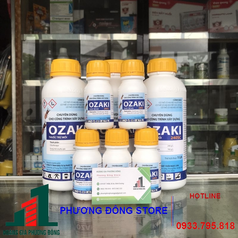 Thuốc diệt muỗi và côn trùng Ozaki 240sc-100ml