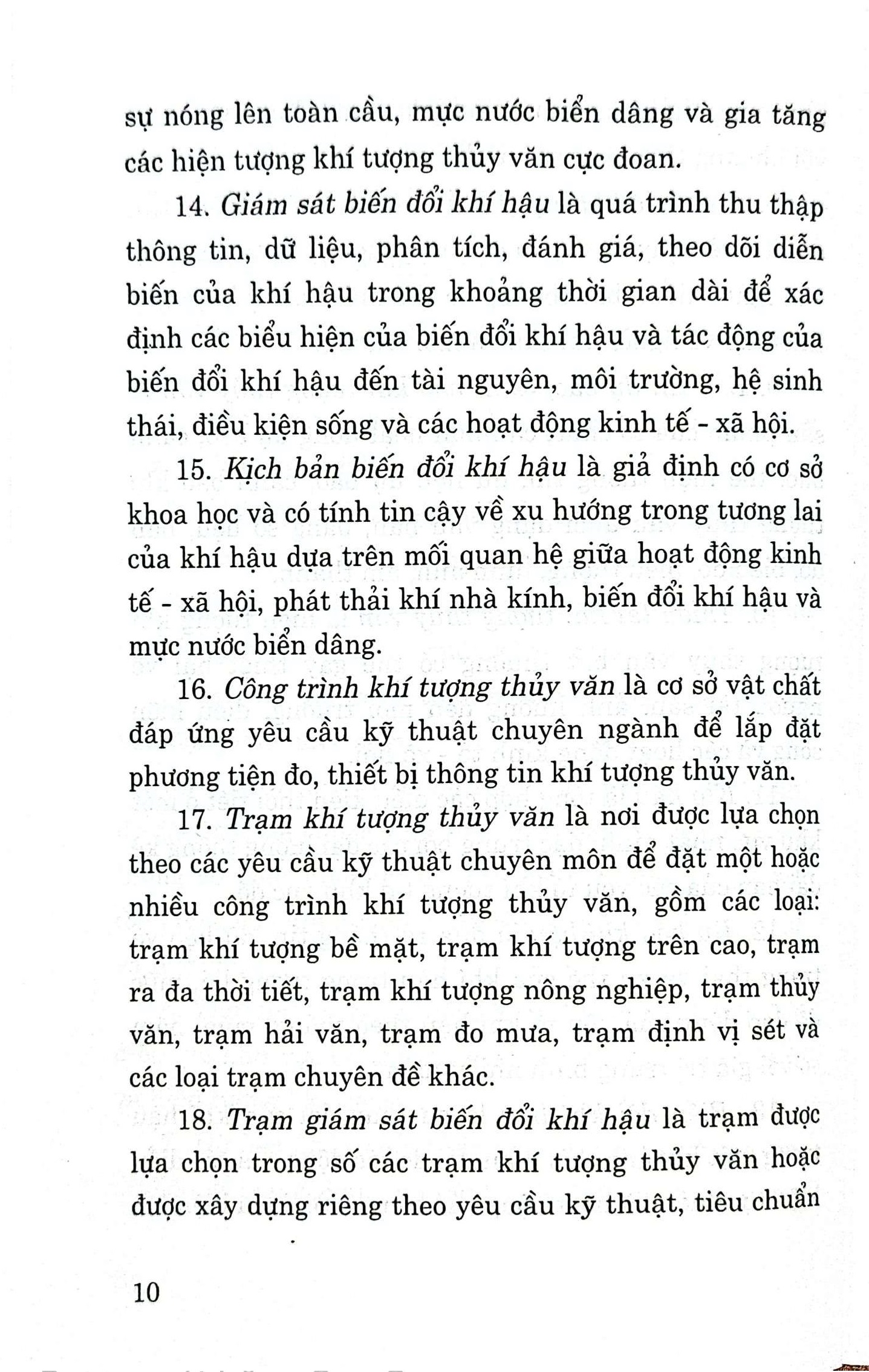 Luật khí tượng thủy văn