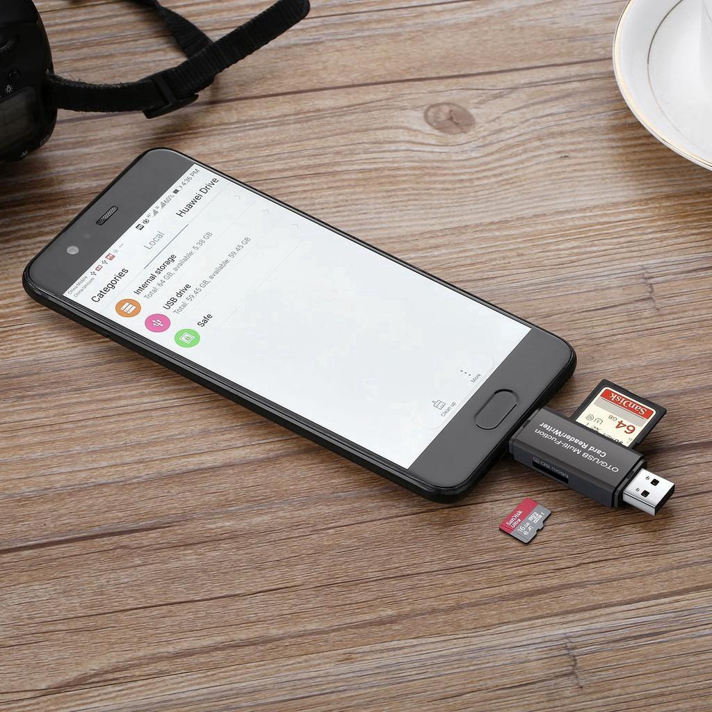 Đầu đọc thẻ nhớ TECSIRE cổng micro SD đa năng