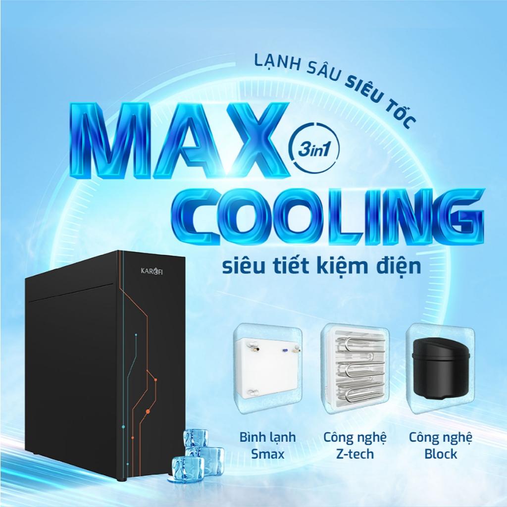 Máy làm nóng lạnh Karofi KAO-T90 tương thích mọi máy lọc nước, Giao trước lắp sau miễn phí toàn quốc, Bảo hành 24 tháng - Hàng Chính Hãng