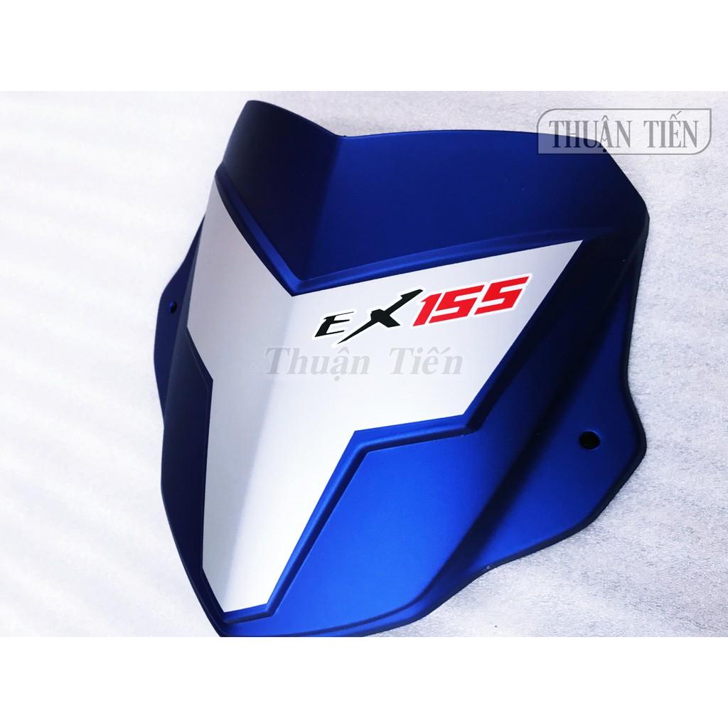 CHẮN GIÓ EXCITER 155 ĐEN KHÓI, SƠN MỜ ĐỦ MÀU CAO CẤP LẮP NHƯ Z IN, KHÔNG CẦN CHẾ