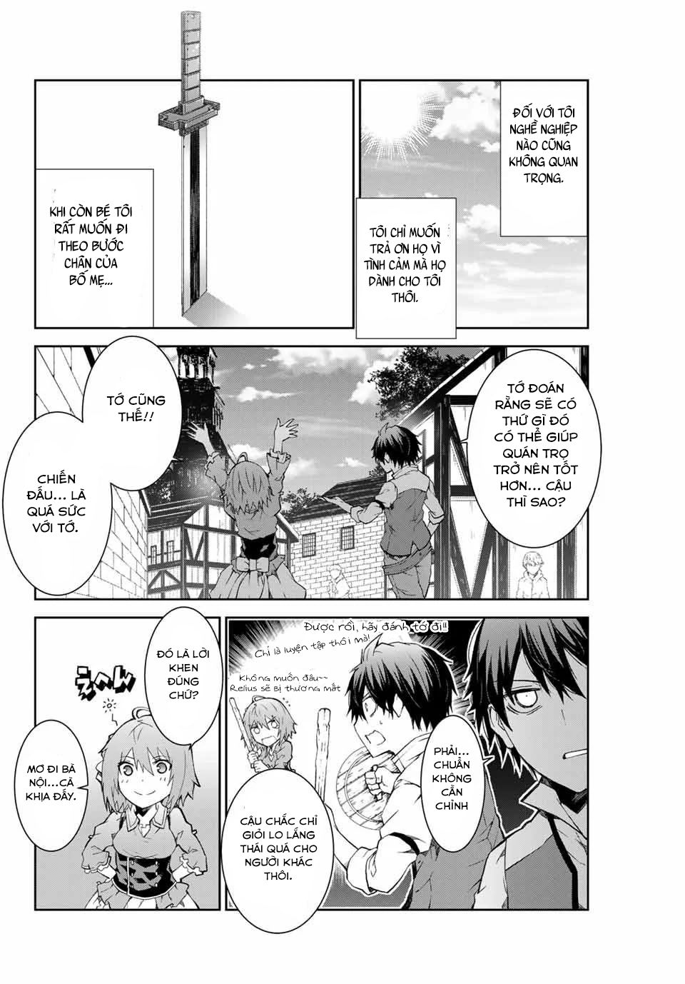 từ chức nghiệp yếu nhất trở thành "thợ rèn" mạnh nhất chapter 0 14